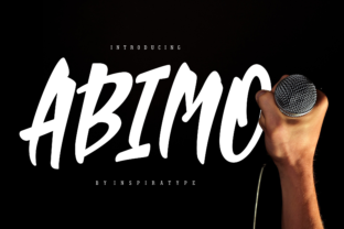 Abimo Font: Elevate Campaigns with Authentic Handwritten Style