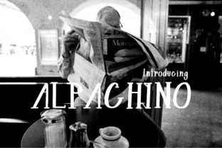 Alpachino: A Friendly Handwritten Font for Business