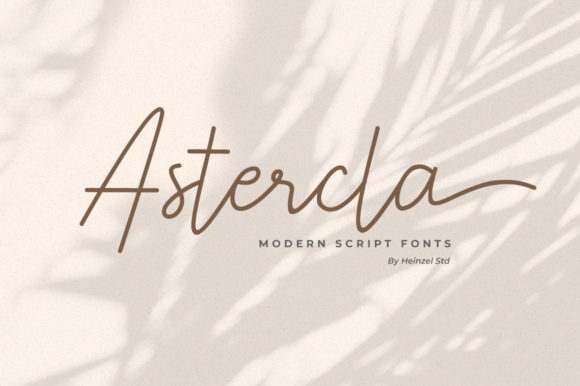 Astercla: The Handwritten Font for Modern Campaigns