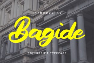 Bagide Font Review: Bold Script for Designers