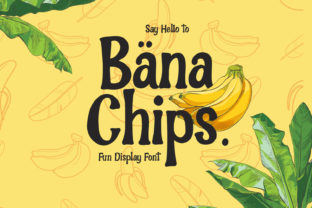 Bana Chips Font for Elegant Business Branding