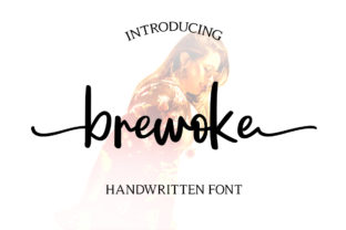 Brewoke: A Bold Script Font for Makers