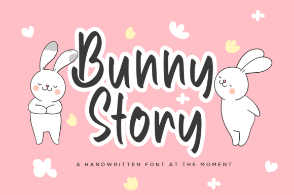 Bunny Story: A Handwritten Font for Branding