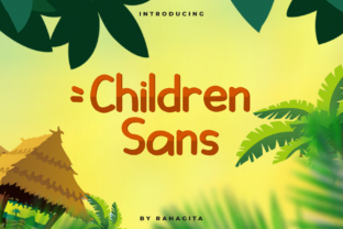 Children Sans: A Handwritten Font for Makers