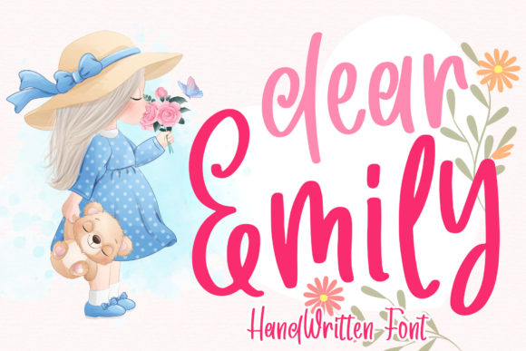 Dear Emily: A Script Handwritten Font for Elegant Campaigns