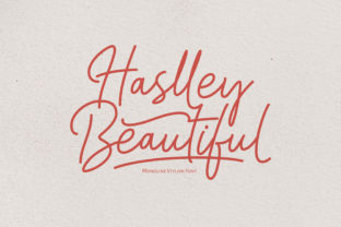 Haslley Beautiful Font for Handmade Branding