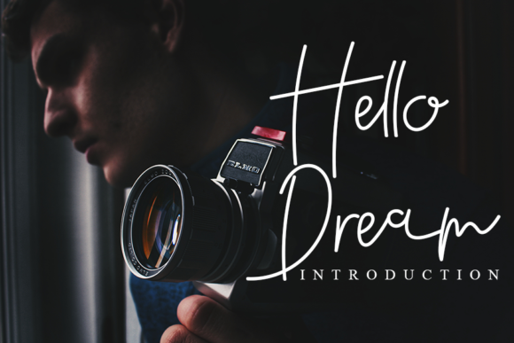 Hello Dream: A Timeless Script Font for Editorial Design