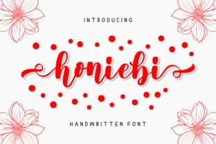 Honiebi: The Modern Script Font for Digital Creators