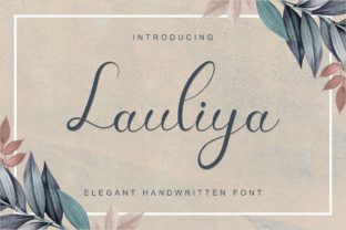Lauliya: A Soft Handwritten Font for Brands
