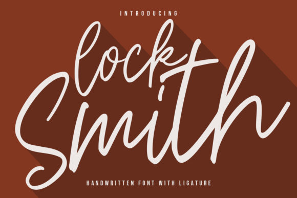 Locksmith: A Friendly Handwritten Font for Brands