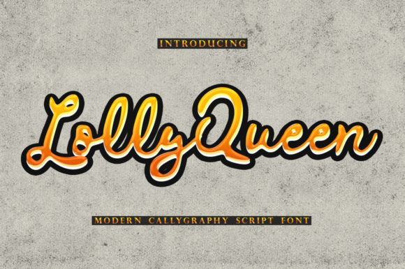 Lolly Queen: The Script Handwritten Font for Branding