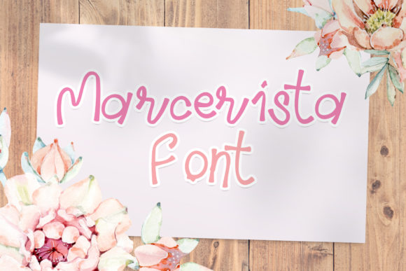 Marcerista: A Friendly Handwritten Typeface for Web Design