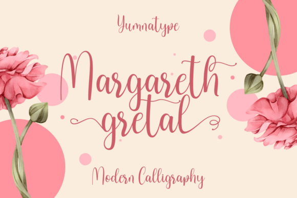 Margareth Gretal: The Elegant Script Font for Marketers