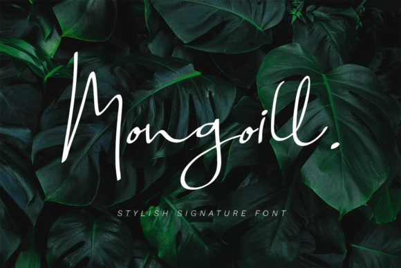 Mongoill: A Relaxed Script Font for Web Design