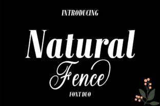 Natural Fence Font for Polished Small Business Branding