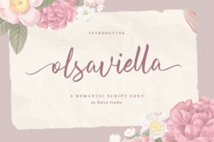 Olsaviella: A Soft Script Font for Makers
