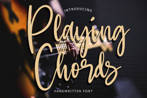 Playing Chords: A Handwritten Font for Branding
