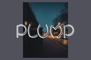 Plump Font: The Friendly Typeface for Social Campaigns