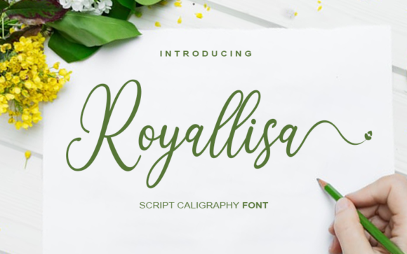 Royallisa: A Handwritten Typeface for Digital Brands