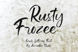 Rusty Frozee: The Handwritten Typeface for Digital Impact