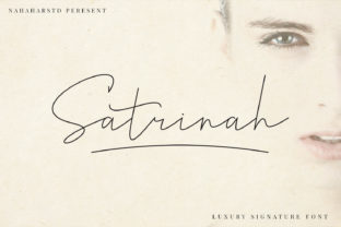 Satrinah Font Review: Elegant Script for Branding
