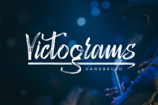 Victograms: A Handwritten Font for Editorial Design
