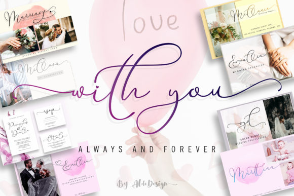 With You Typeface for Modern Web Design