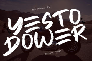 Yesto Dower: A Modern Script Typeface for Editorial Design